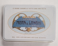MERA LONGHI COFANETTO REGALO LATTA GR.200 DURE ASS